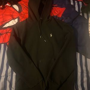 Black Polo Hoodie